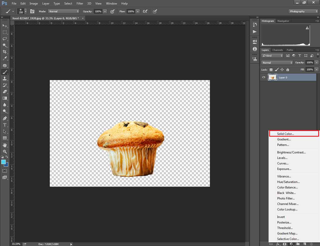Remove an Image Background Using the Magic Wand Tool